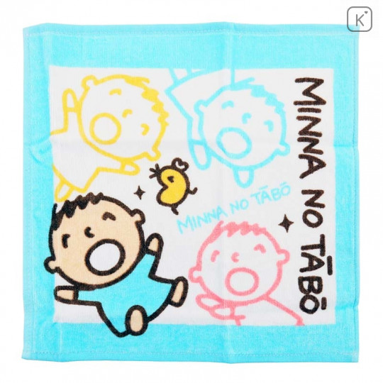 Sanrio Handkerchief Wash Towel - Minna No Tabo - 1