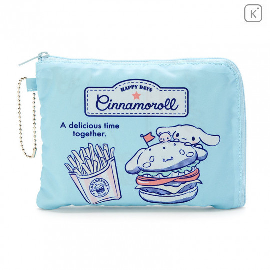 Japan Sanrio Eco Shopping Bag (M) - Cinnamoroll - 2