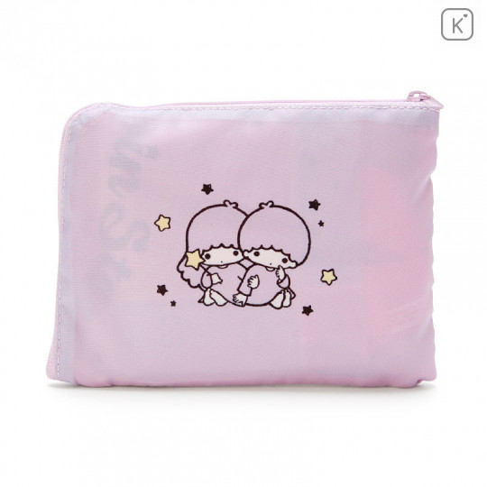 Japan Sanrio Eco Shopping Bag (M) - Little Twin Stars - 3