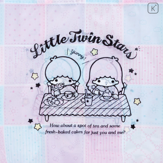 Japan Sanrio Eco Shopping Bag (M) - Little Twin Stars - 4