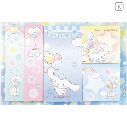 Japan Sanrio Sticky Notes with Case - Cinnamoroll - 2