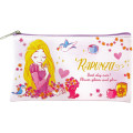 Japan Disney Clear Makeup Pouch Bag Pencil Case (M) - Rapunzel - 1
