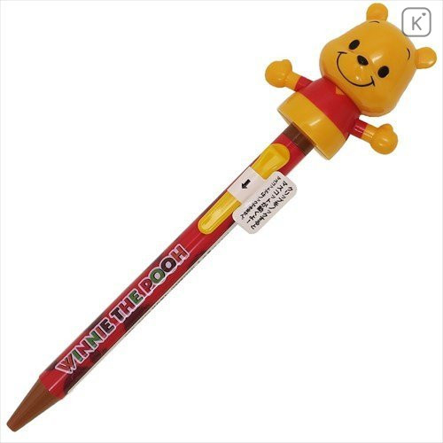 Japan Disney Big Moving Hands Ball Pen - Pooh - 1