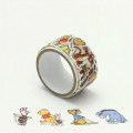 Japan Disney Peripetta Roll Sticker - Winnie the Pooh & Friends - 1