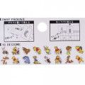Japan Disney Peripetta Roll Sticker - Winnie the Pooh & Friends - 2