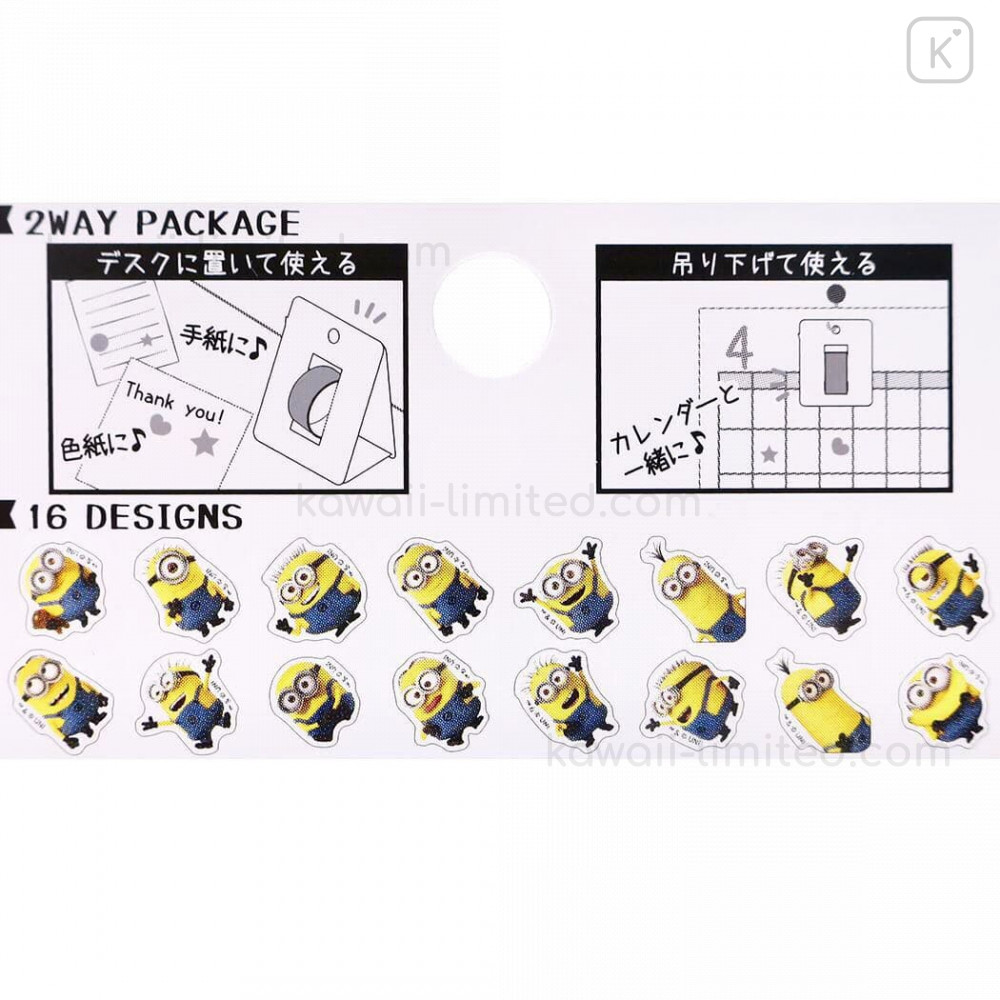 Japan Despicable Me Peripetta Roll Sticker - Minions