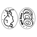 Sanrio Piggy Stamp - Gudetama - 4