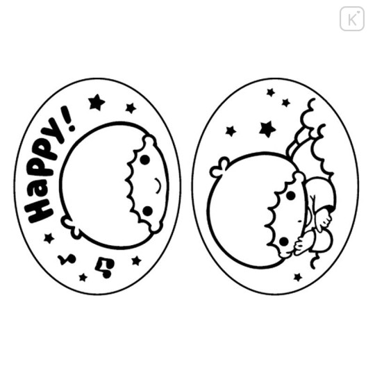 Sanrio Piggy Stamp - Little Twin Stars Kiki - 4