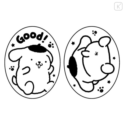 Sanrio Piggy Stamp - Pompompurin - 4