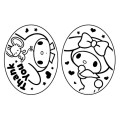 Sanrio Piggy Stamp - My Melody - 4