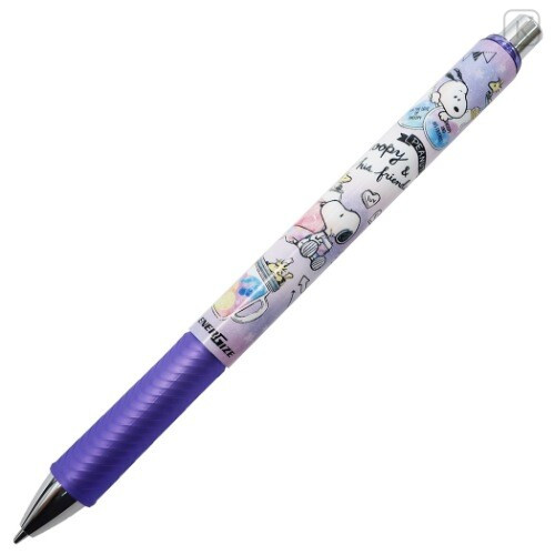 Japan Snoopy Pentel EnerGize 0.5mm Mechanical Pencil Purple Kawaii
