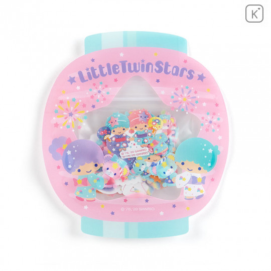 Japan Sanrio Summer Lantern Flake Stickers - Little Twin Stars - 1