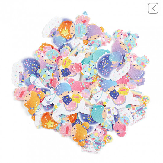 Japan Sanrio Summer Lantern Flake Stickers - Little Twin Stars - 2