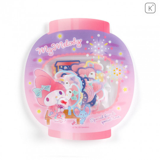 Japan Sanrio Summer Lantern Flake Stickers - My Melody - 1
