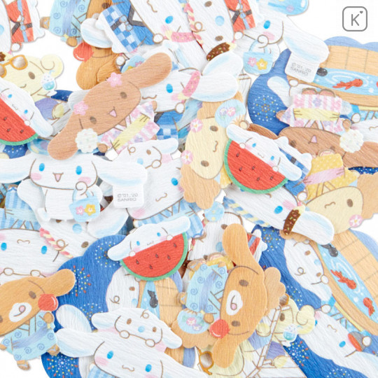 Japan Sanrio Summer Lantern Flake Stickers - Cinnamoroll  - 3