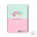 Sanrio A6 Twin Ring Notebook - Little Twin Stars - 2