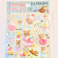 Japan San-X Funi Funi Pearl Seal Sticker - Rilakkuma Deli / Desserts - 2