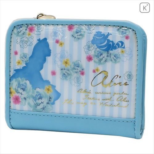 Japan Disney Folded Wallet - Alice in Wonderland - 1