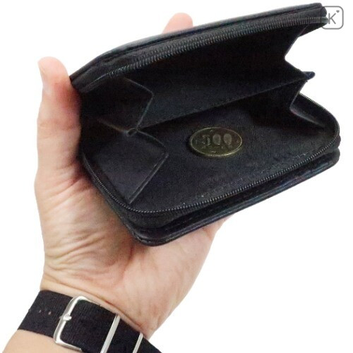 Japan Snoopy Folded Wallet - Black - 2