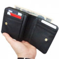 Japan Snoopy Folded Wallet - Black - 3