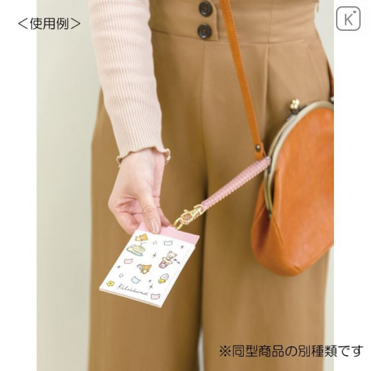 Japan San-X Rilakkuma Pass Case Card Holder - Happy Life! - 3