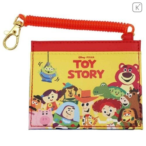 Japan Disney Pass Case Holder - Toy Story Yellow - 1