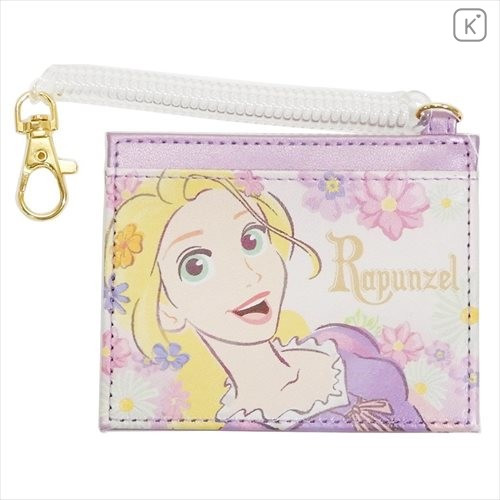 Japan Disney Pass Case Holder - Rapunzel & Flora - 1