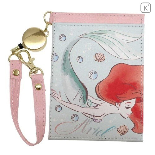 Japan Disney Pass Case Holder - The Little Mermaid Ariel - 1