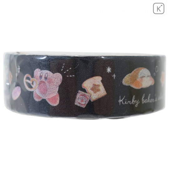 Japan Kirby Washi Paper Masking Tape - Black - 3