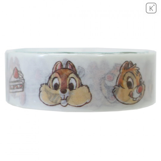 Japan Disney Washi Masking Tape - Chip & Dale - 3