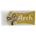 Japan Disney Arch Foam Eraser - Chip & Dale - 1