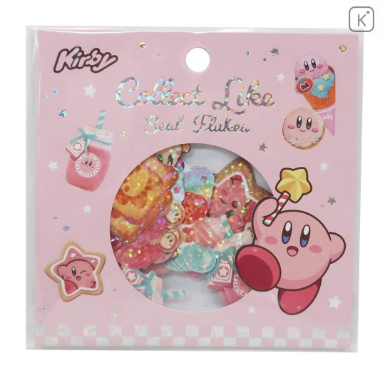 Japan Kirby Masking Seal Flake Sticker - Collect Like - 1