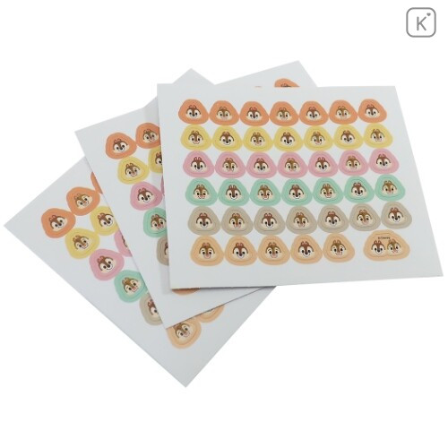 Japan Disney Point Seal Sticker - Chip & Dale - 2