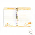 Sanrio A6 Twin Ring Notebook - Pompompurin - 3