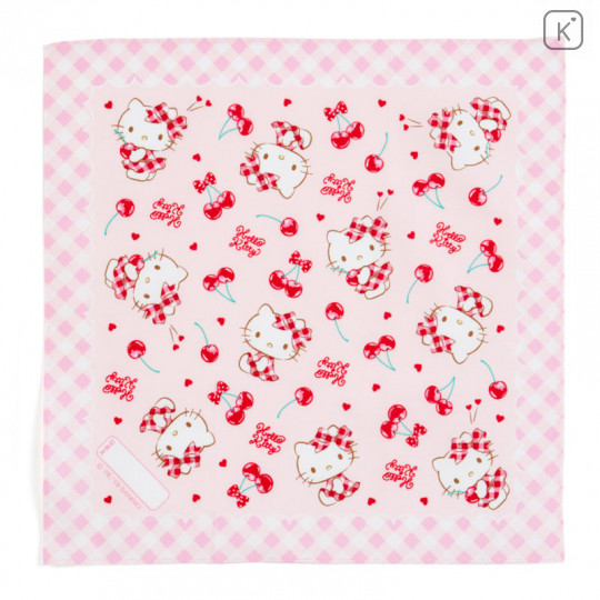 Japan Sanrio Handkerchief Wash Towel - Hello Kitty - 1