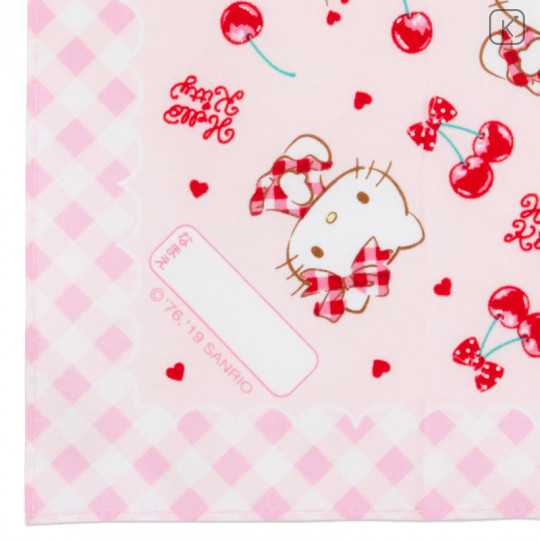 Japan Sanrio Handkerchief Wash Towel - Hello Kitty - 3