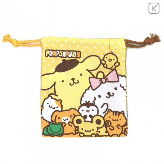 Sanrio Drawstring Bag - Pompompurin - 1