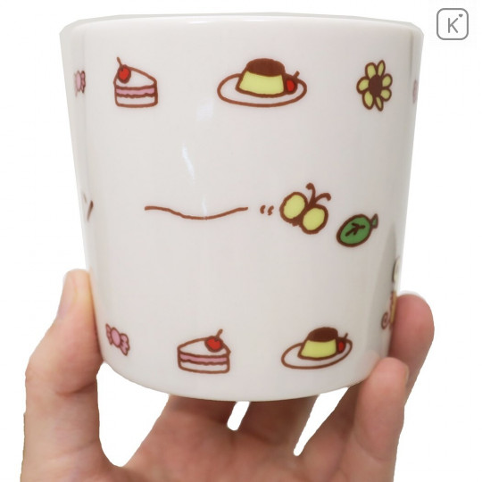 Japan Sanrio Porcelain Mug - Pompompurin / Sweets & Pudding - 3