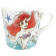 Japan Disney Princess Ceramic Mug - Little Mermaid Ariel White