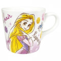 Japan Disney Princess Ceramic Mug - Rapunzel White - 1