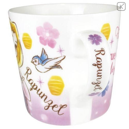 Japan Disney Princess Ceramic Mug - Rapunzel White - 2