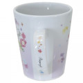 Japan Disney Princess Ceramic Mug - Rapunzel & Flower - 3