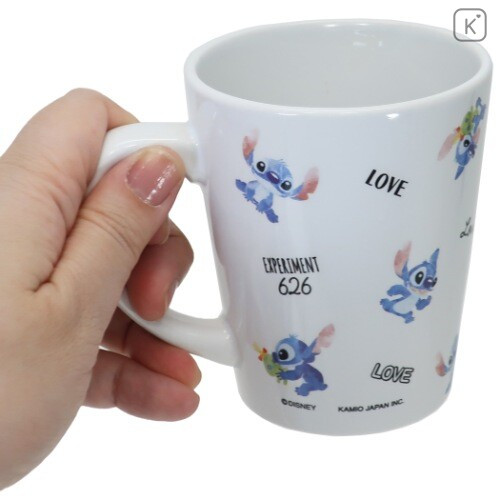 Japan Disney Ceramic Mug - Stitch - 2