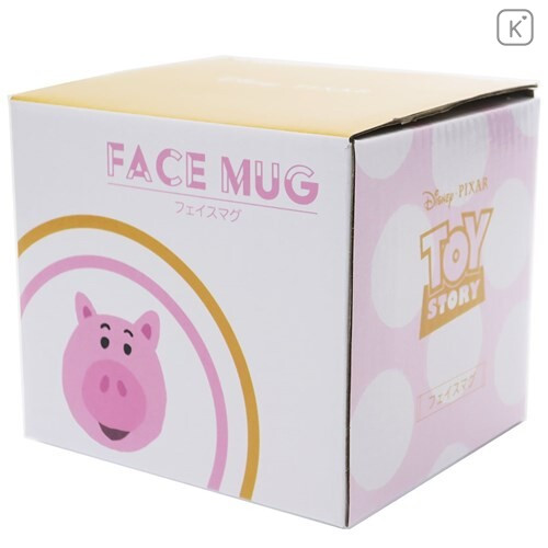 Japan Disney Die-cut Face Mug - Toy Story Little Hamm - 3