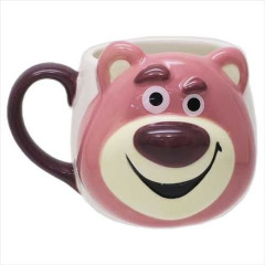 Japan Disney Die-cut Face Mug - Toy Story Lotso