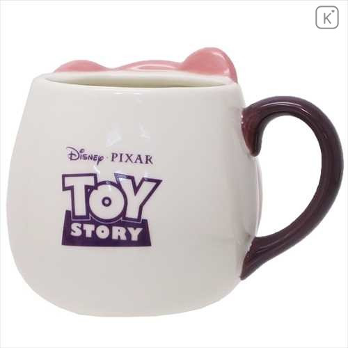Japan Disney Die-cut Face Mug - Toy Story Lotso - 4