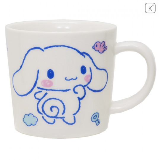 Japan Sanrio Pottery Mug - Cinnamoroll White - 1