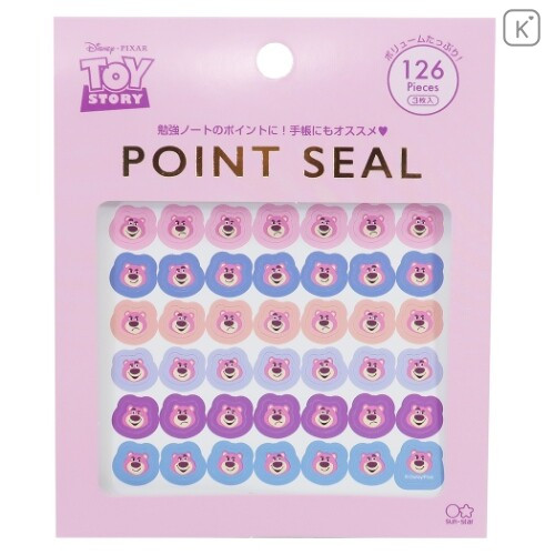 Japan Disney Point Seal Sticker - Toy Story Lotso - 1