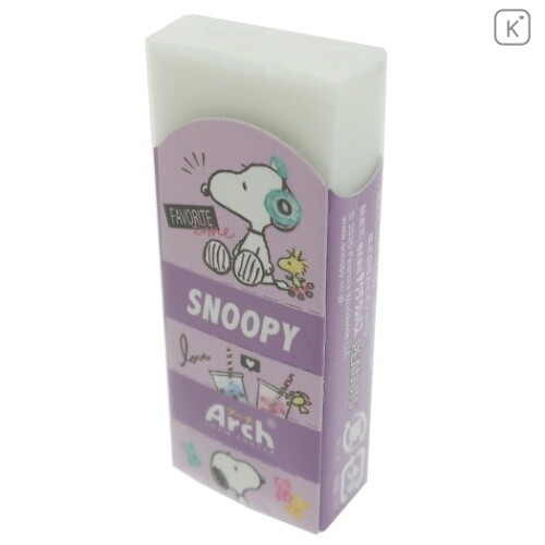 Japan Peanut Arch Foam Eraser - Snoopy - 1