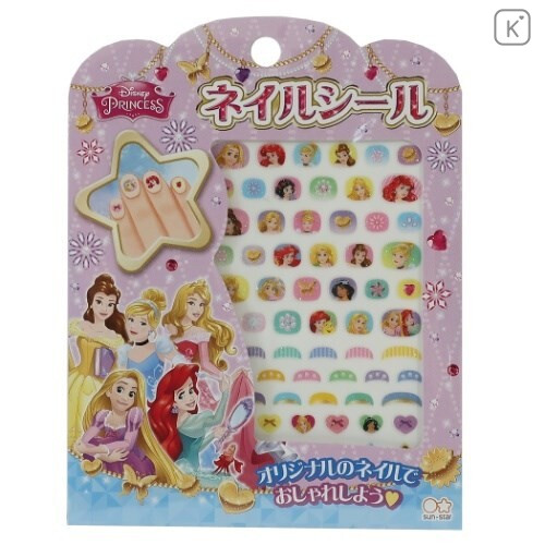 Japan Disney Nail Sticker - Princess - 1
